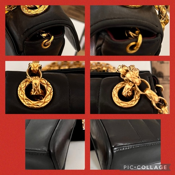 CHANEL Quilted Vertical Lambskin mini - Picture 13 of 15